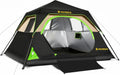 6 Person Instant Tent, Camping Tent Setup in 60 Seconds, Waterproof Pop up Ten